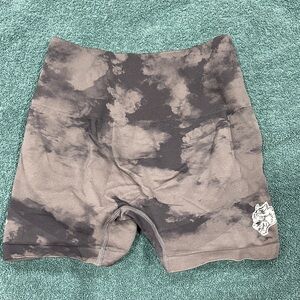 Darc Sport Black and Gray Athletic Shorts